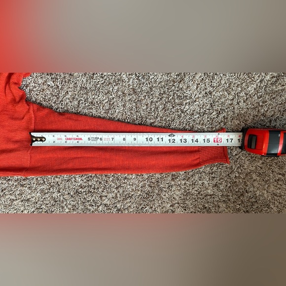 Madewell cardigan, burnt orange, size S - Picture 5 of 7